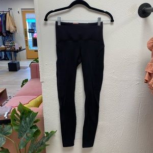 Lululemon black full length leggings Sz 2